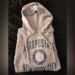 Aeropostale Light Gray Hoodie